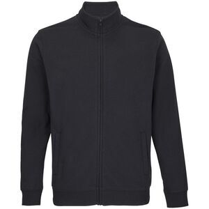 SOLS Unisex Adult Cooper Full Zip Sweat Jacket / Black